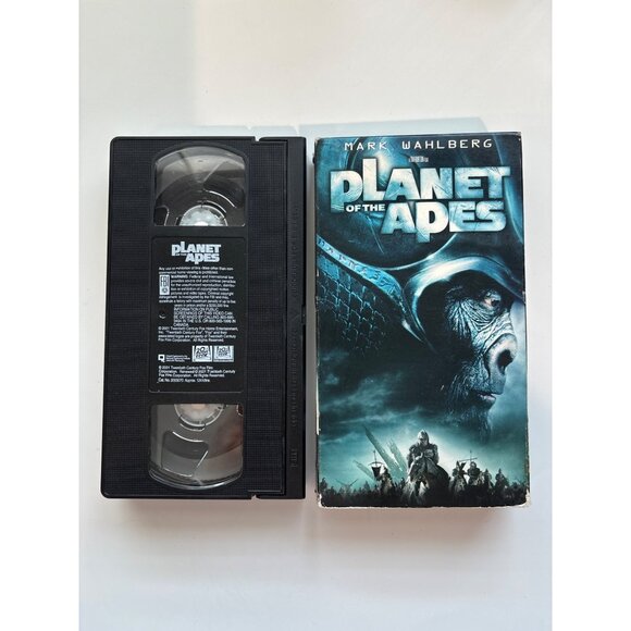 Planet Of The Apes VHS 2001 Movie Starring Mark Wahlberg - Picture 7 of 7